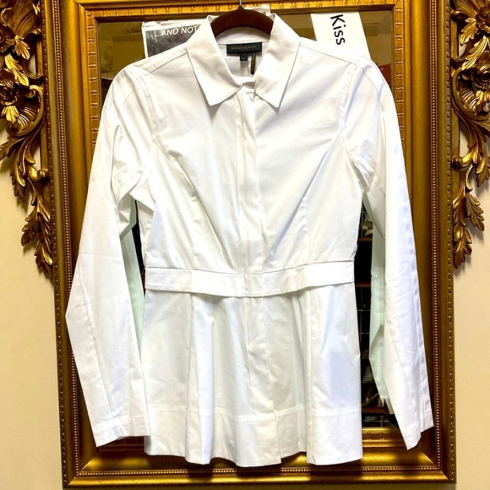 Donna Karan New York white blouse, NWOT